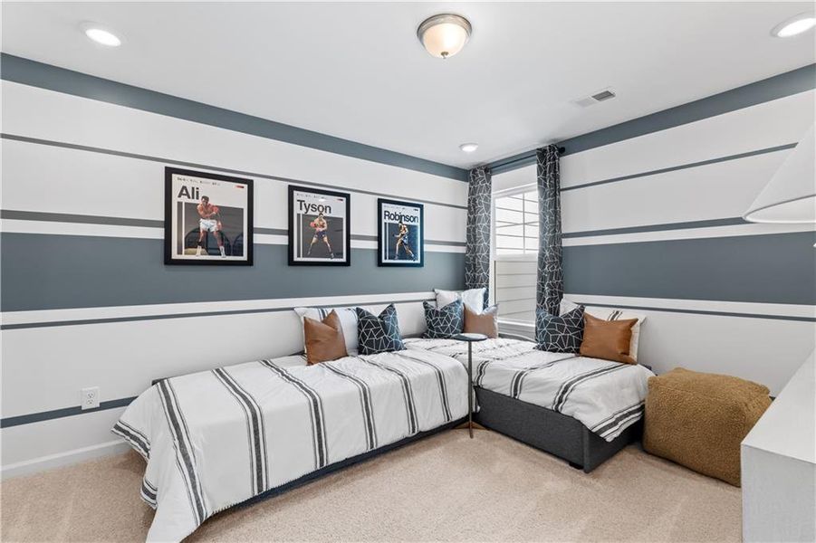 Furnished interior view inside a new home in Bowers Farm, McDonough (Image 24).