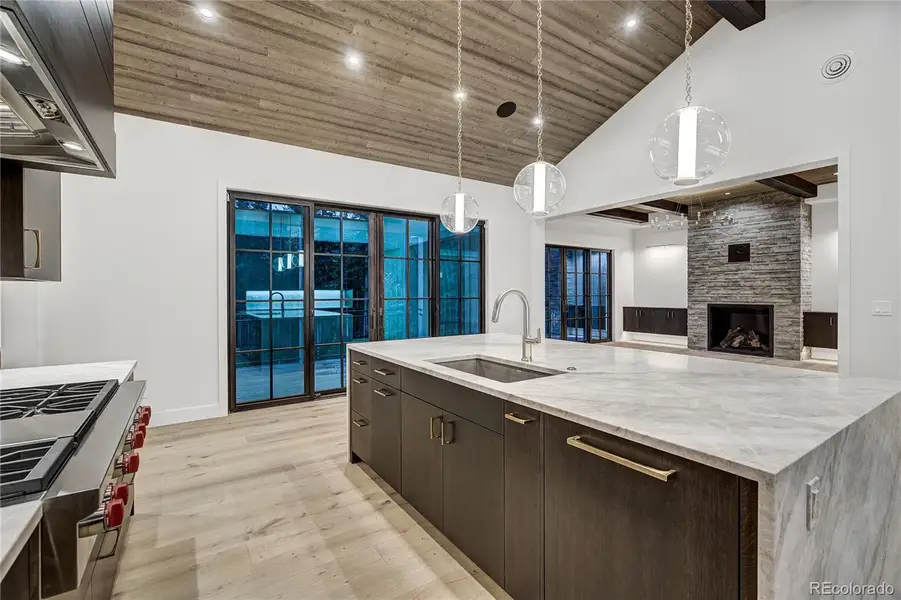 Furnished interior view inside a new home in , Keystone (Image 10).