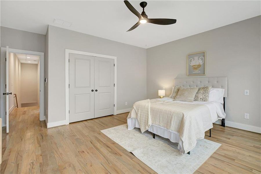Furnished interior view inside a new home in , Atlanta (Image 20).