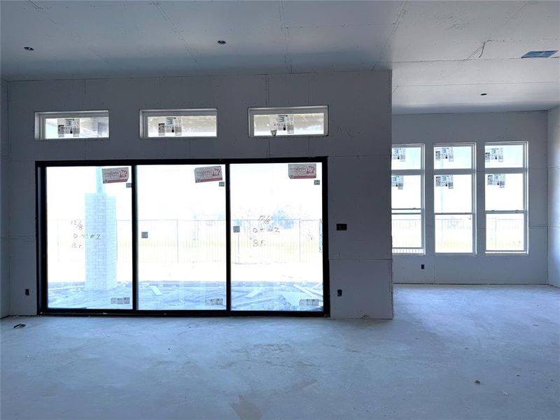 In-progress construction of a new home in Polo Ridge, Mesquite, TX (Image 3).