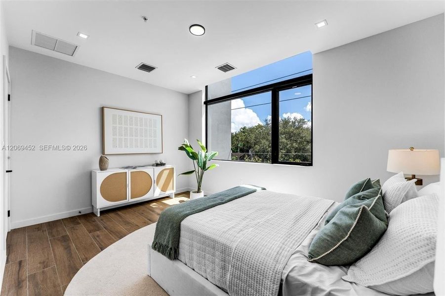 Furnished interior view inside a new home in , Miami (Image 8). Furnished interior view inside a new home in , Miami (Image 8).
