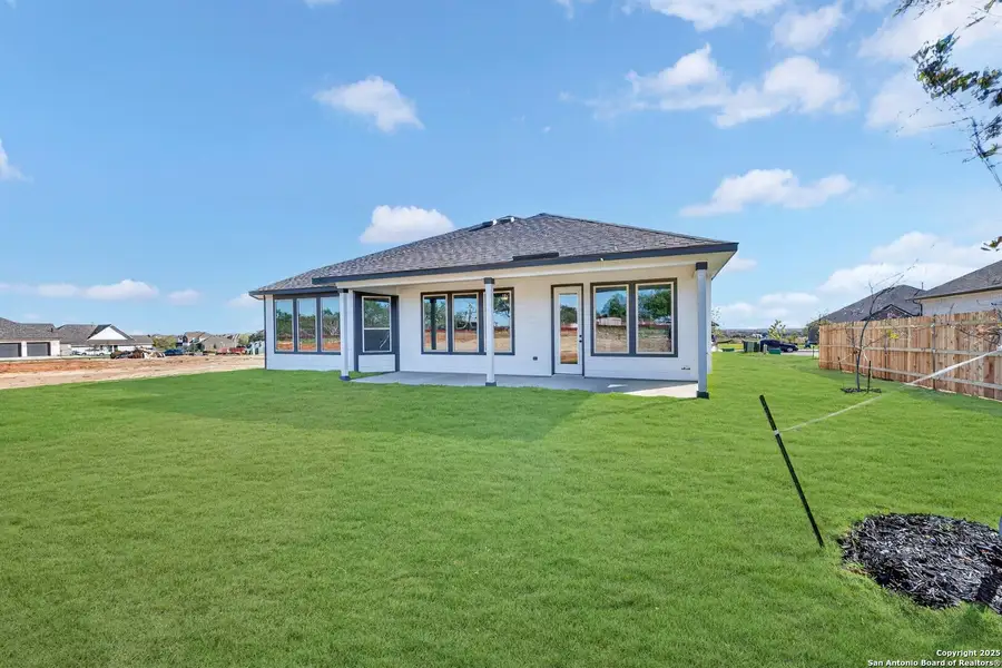 Exterior details and patio area of a home in Preserve at Annabelle Ranch, San Antonio (Image 21). Exterior details and patio area of a home in Preserve at Annabelle Ranch, San Antonio (Image 21).