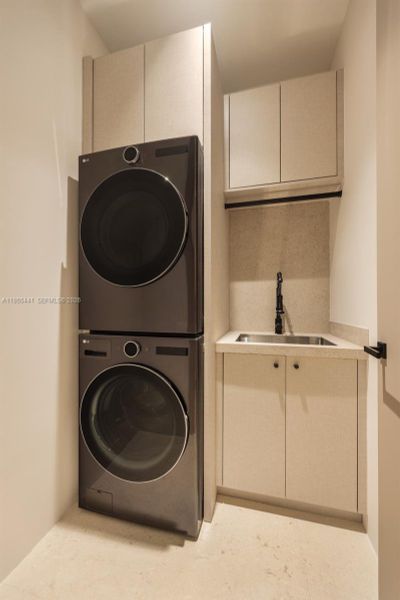 Furnished interior view inside a new home in , Miami (Image 8).