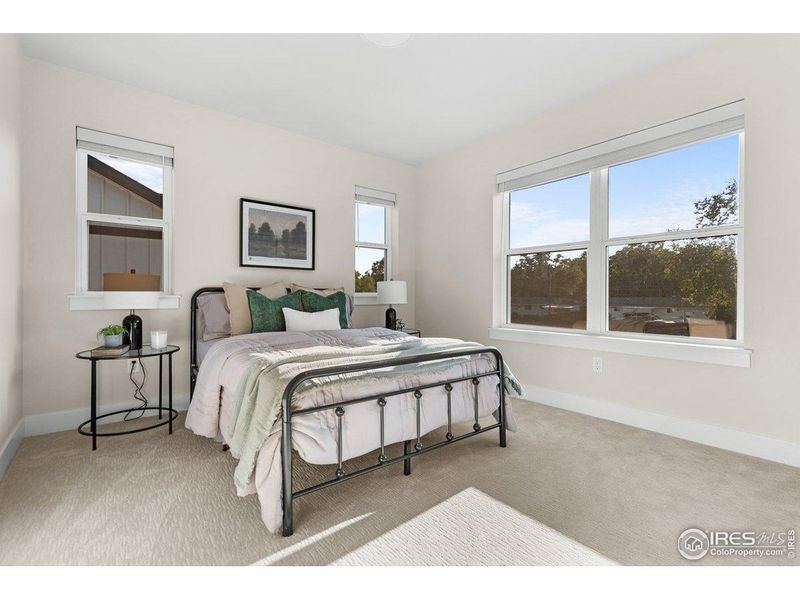 Furnished interior view inside a new home in Taft Gardens, Loveland (Image 20).