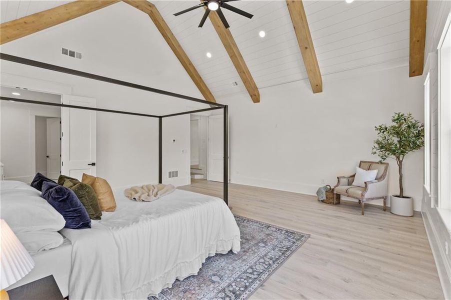 Furnished interior view inside a new home in , Dacula (Image 49).