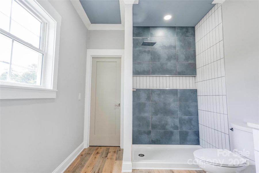 Beautiful Custom Tile design in primary bath