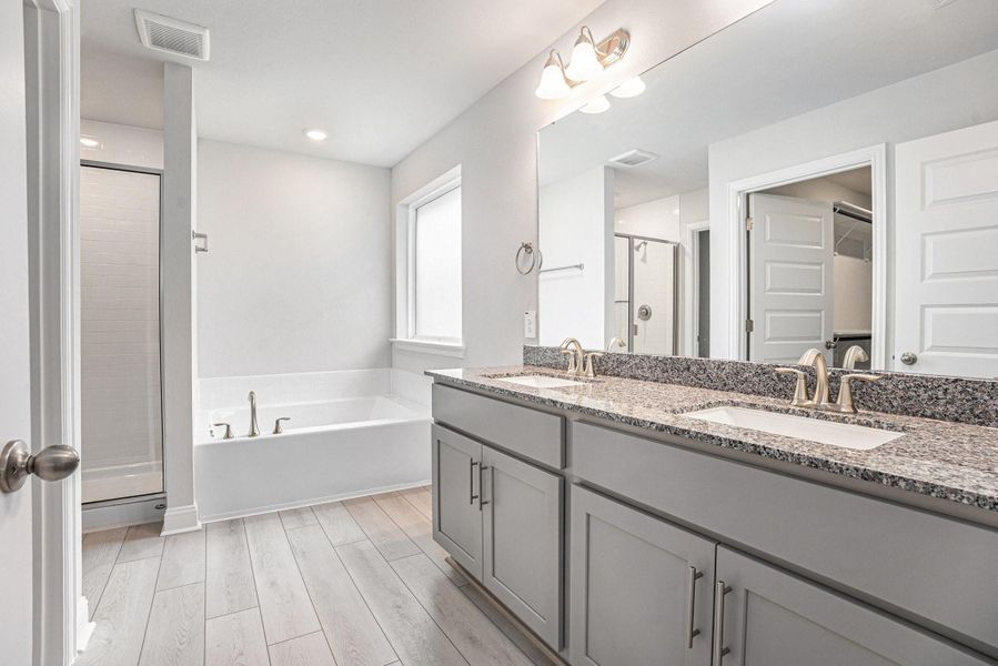 Furnished interior view inside a new home in Lago Mar, Texas City (Image 5). Furnished interior view inside a new home in Lago Mar, Texas City (Image 5).