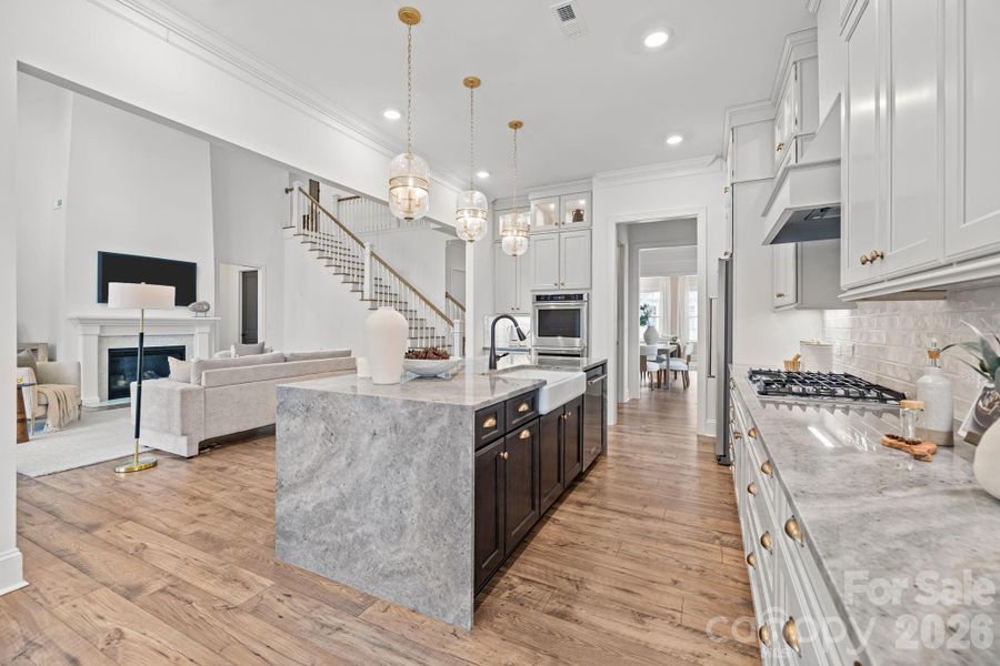 Furnished interior view inside a new home in , Indian Trail (Image 8).