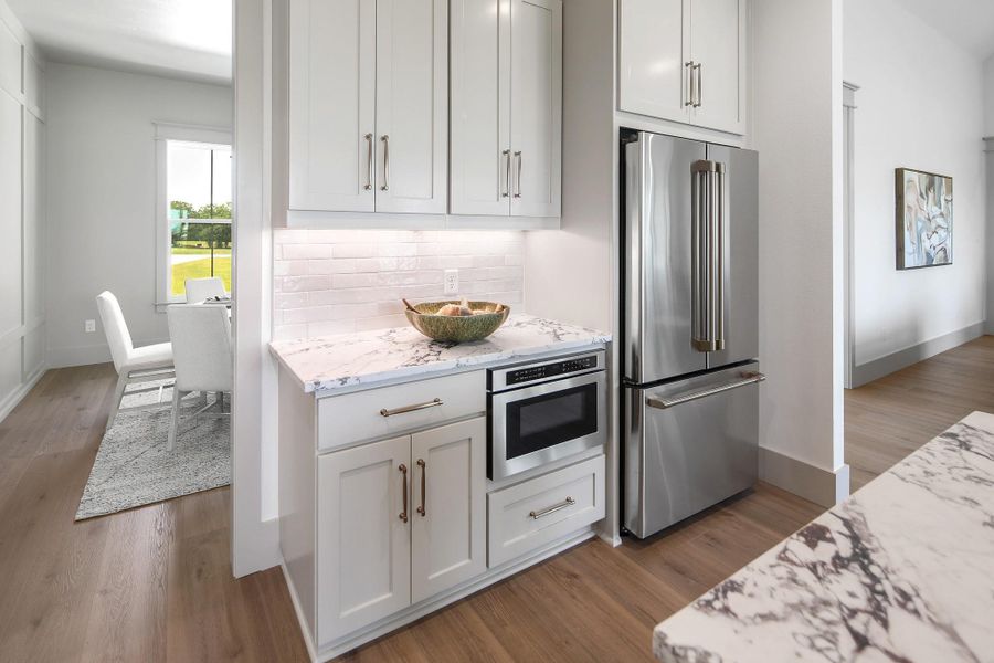 Furnished interior view inside a new home in , Bryan (Image 27).