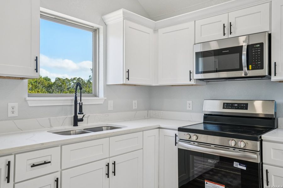 Furnished interior view inside a new home in , Bandera (Image 6). Furnished interior view inside a new home in , Bandera (Image 6).