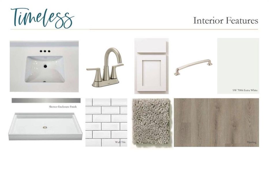 Sample of building materials used in homes in Arbors at Richland Creek, Buford (Image 29).