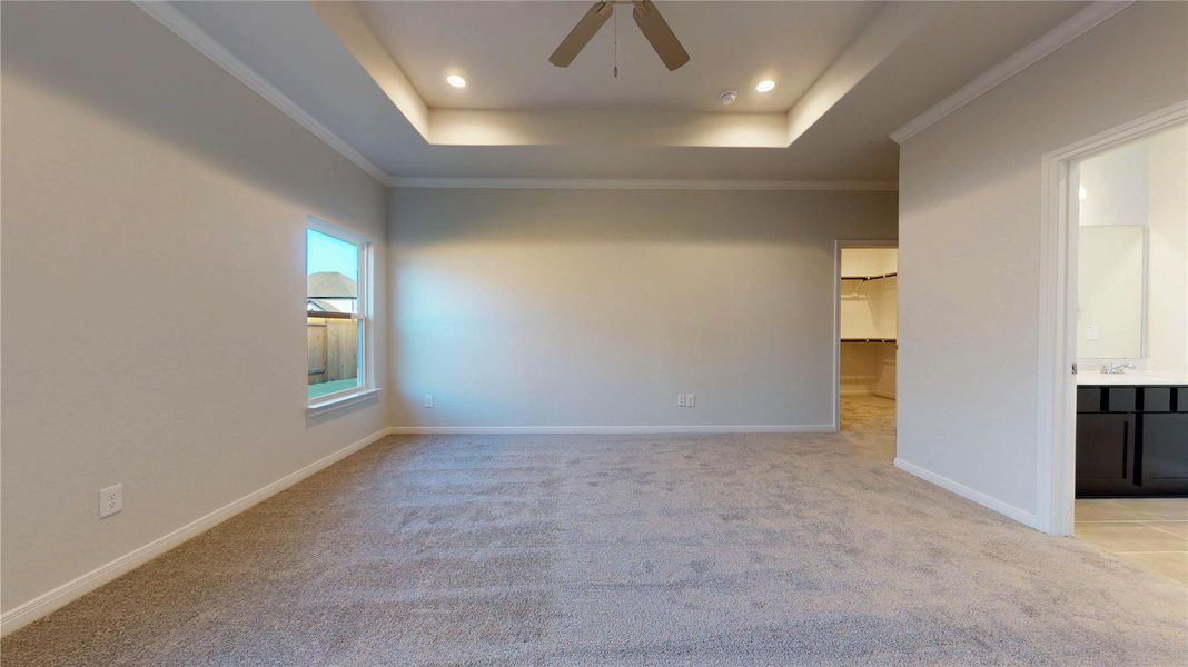 Spacious, unfurnished interior of a new home in Lexington Heights 50', Willis (Image 26).