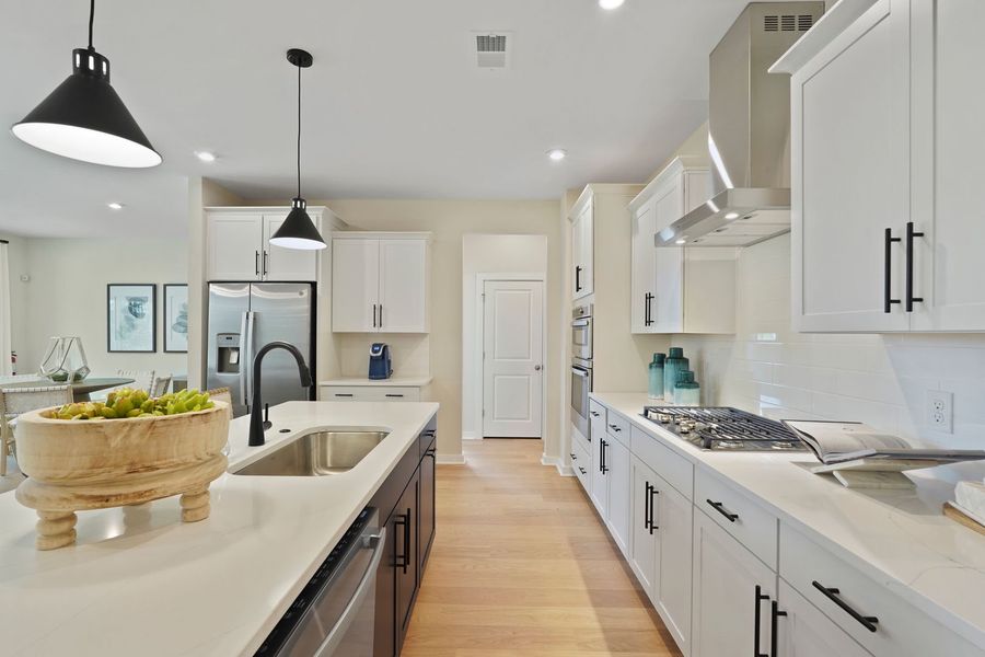 Furnished interior view inside a new home in Pinewood, Leland (Image 5).