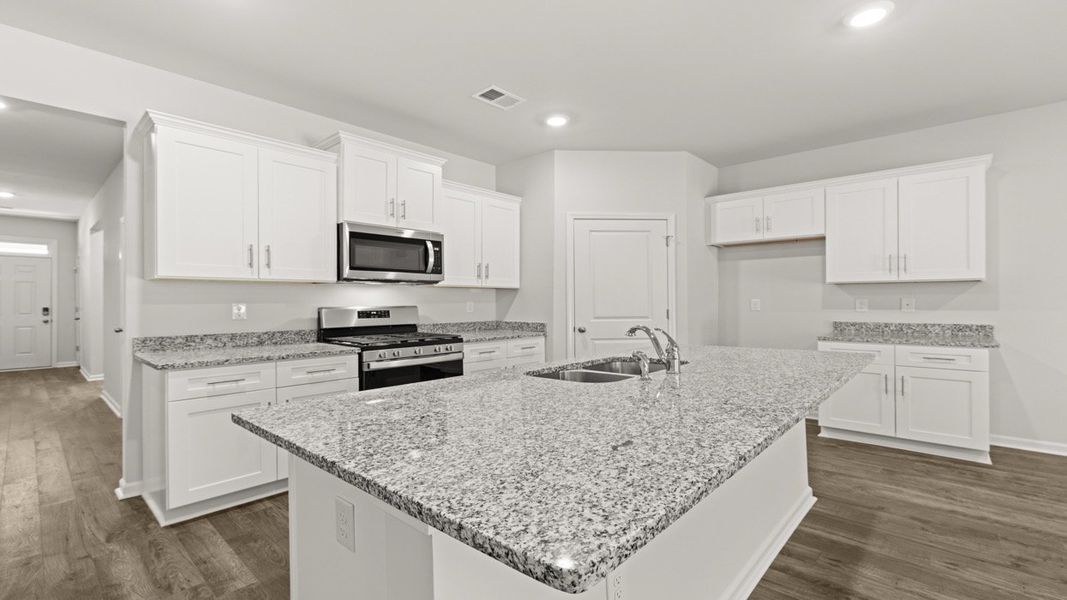 Furnished interior view inside a new home in Chukker Creek Landing, Aiken (Image 4).