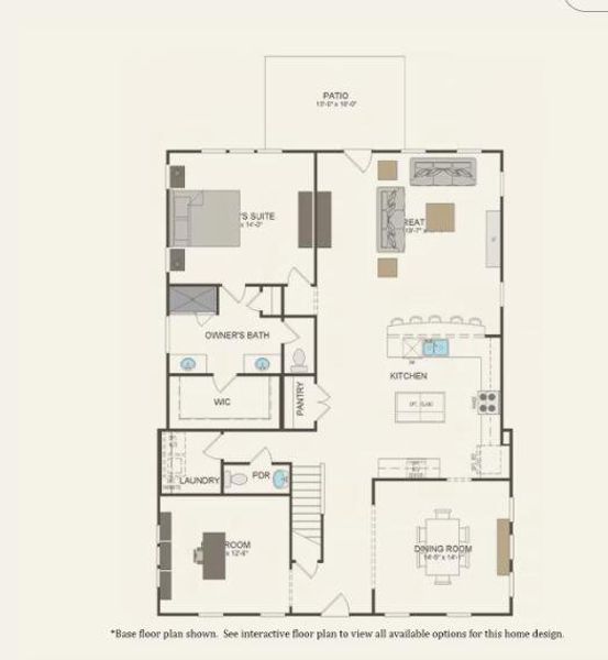 2D floor plan layout of this home in , Summerville, SC (Image 2). 2D floor plan layout of this home in , Summerville, SC (Image 2).