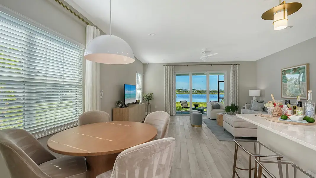 Furnished interior view inside a new home in SkySail, Naples (Image 19). Furnished interior view inside a new home in SkySail, Naples (Image 19).