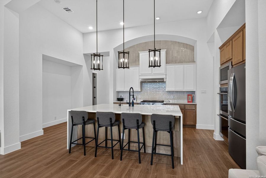 Furnished interior view inside a new home in Veramendi, New Braunfels (Image 32).
