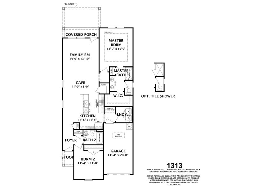 2D floor plan layout of this home in Windsor, North Augusta, SC (Image 3).