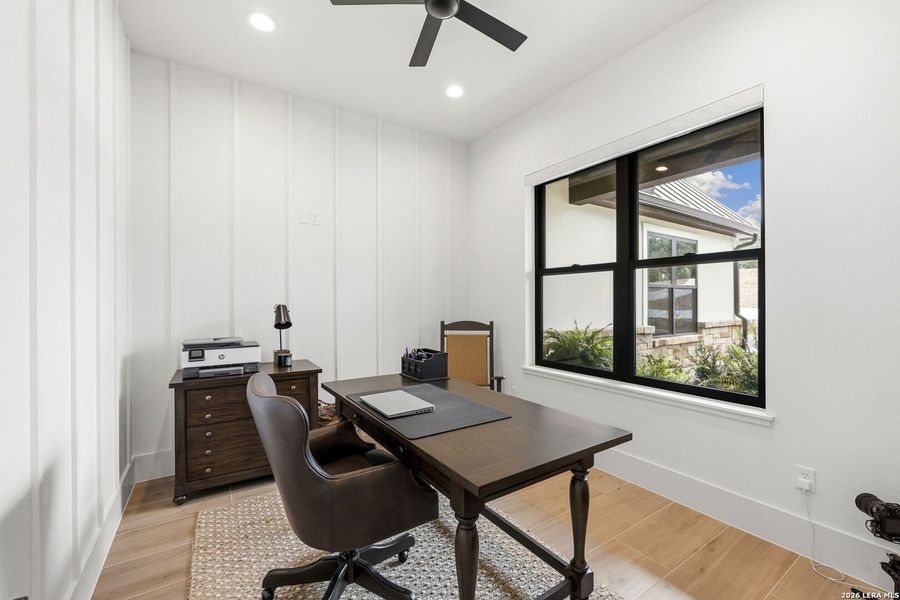 Furnished interior view inside a new home in , New Braunfels (Image 14).