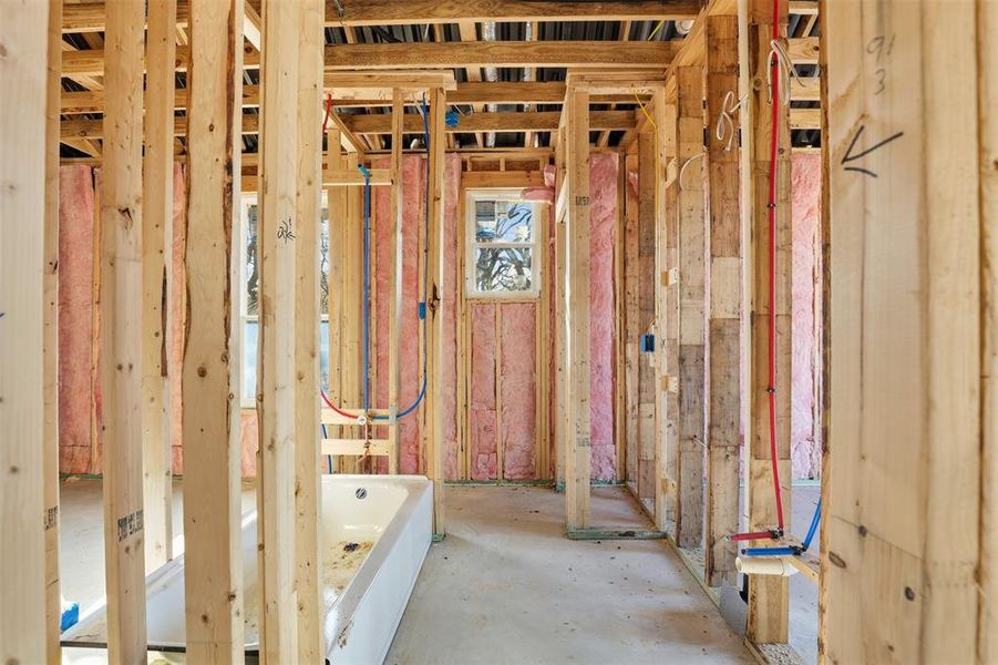 In-progress construction of a new home in , Cleburne, TX (Image 9).