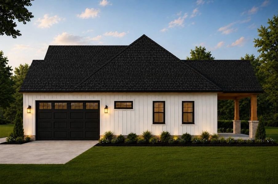 Front exterior of a new home in , Angleton, TX, highlighting curb appeal (Image 4). Front exterior of a new home in , Angleton, TX, highlighting curb appeal (Image 4).