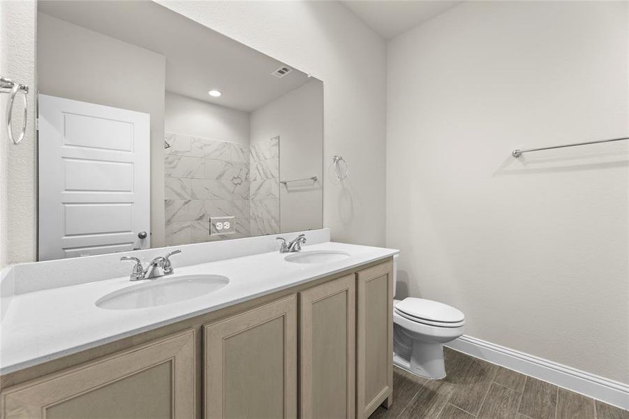 Furnished interior view inside a new home in Mercer Meadows, Royse City (Image 10). Furnished interior view inside a new home in Mercer Meadows, Royse City (Image 10).