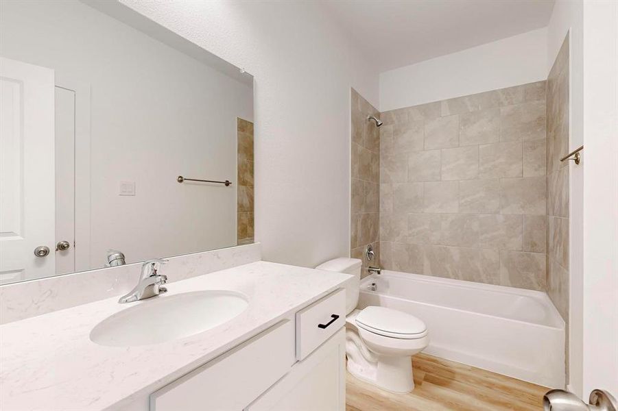 Furnished interior view inside a new home in Solterra Texas, Mesquite (Image 9).