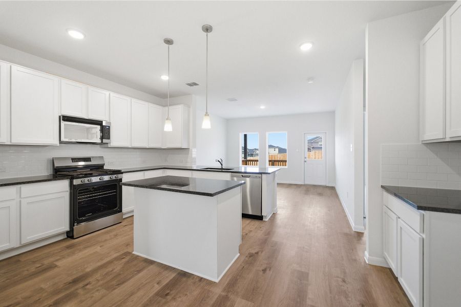Furnished interior view inside a new home in Willow View, Converse (Image 7).