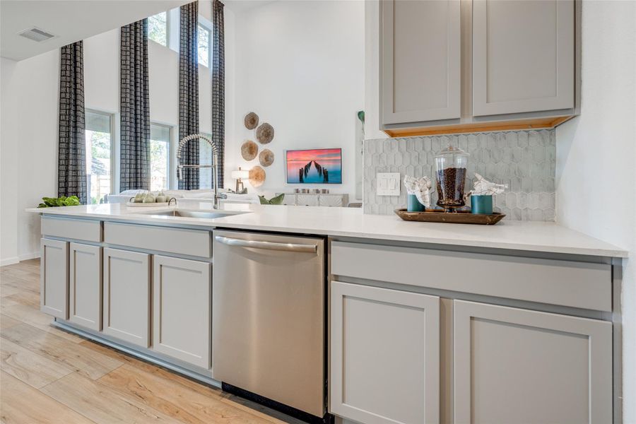 Furnished interior view inside a new home in Anniston, Katy (Image 10).