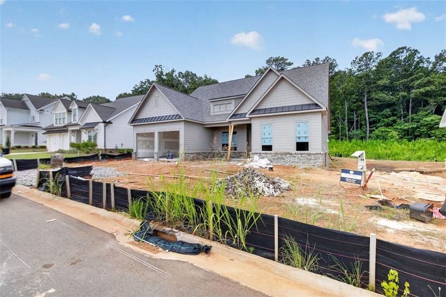 In-progress construction of a new home in , Statham, GA (Image 7). In-progress construction of a new home in , Statham, GA (Image 7).