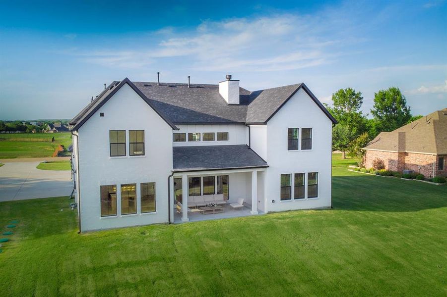 Exterior details and patio area of a home in , McKinney (Image 22).