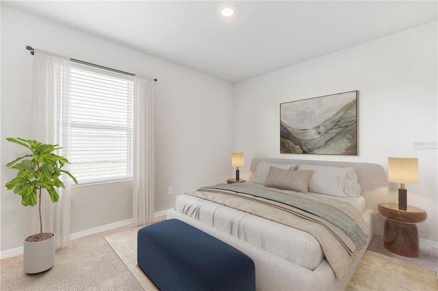 Furnished interior view inside a new home in Burnt Store Village, Punta Gorda (Image 9).