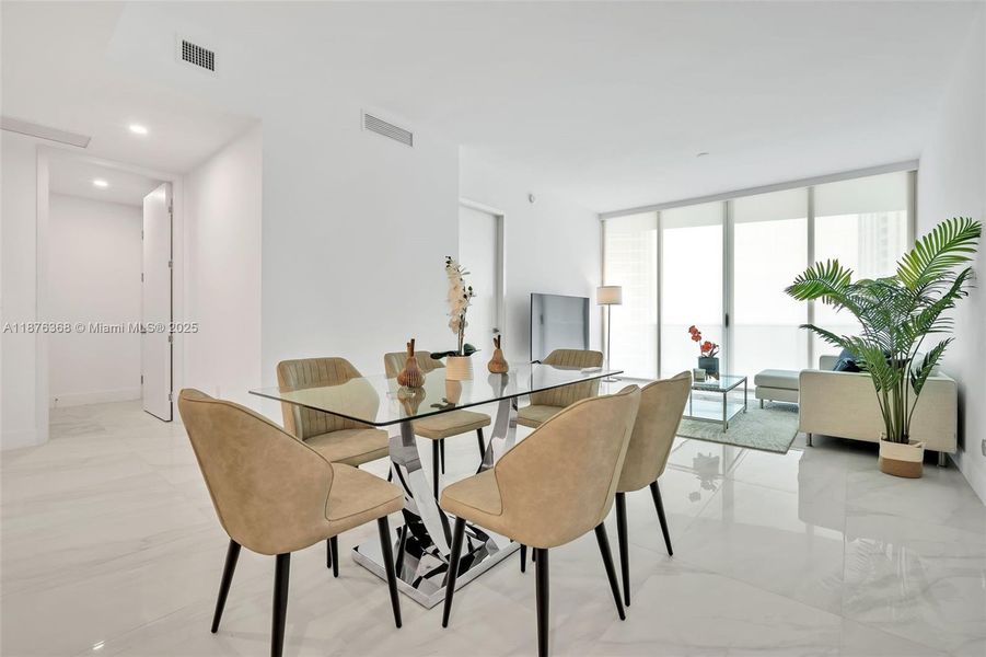 Furnished interior view inside a new home in , Sunny Isles Beach (Image 8).