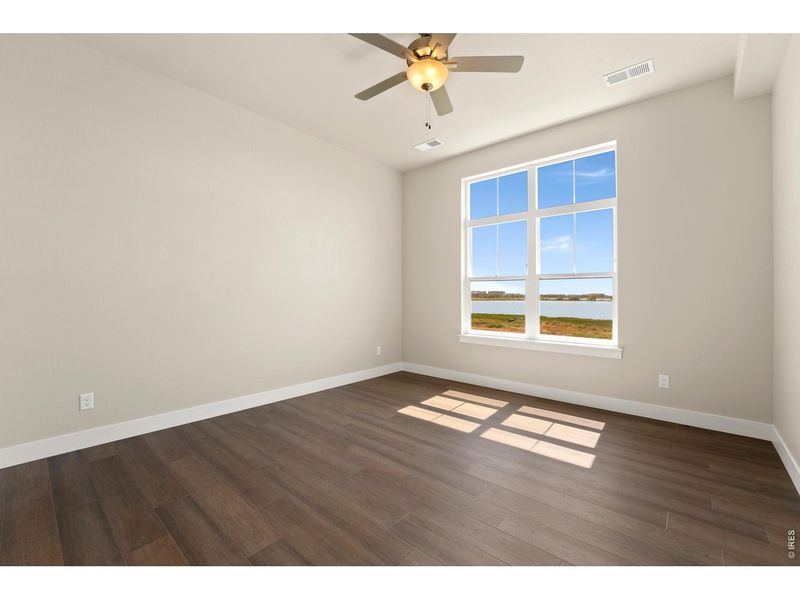 Spacious, unfurnished interior of a new home in The Lakes at Centerra, Loveland (Image 32). Spacious, unfurnished interior of a new home in The Lakes at Centerra, Loveland (Image 32).