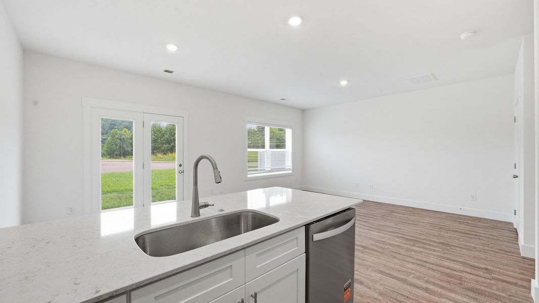 Furnished interior view inside a new home in The Arbor Townhomes, Kingsport (Image 7).