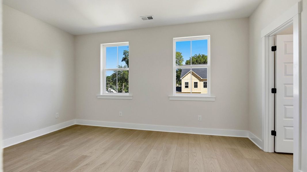 Representative furnished interior of a home built from the Stonehaven  II by DRB Homes in Oak Bend, Charleston (Image 19).