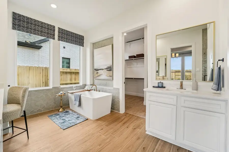 Furnished interior view inside a new home in Wildrye, Waller (Image 14).