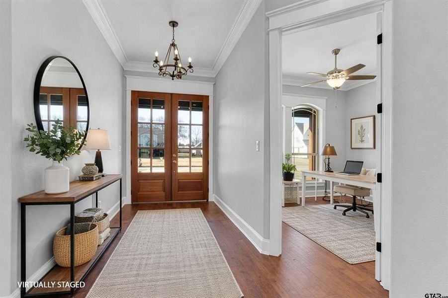 Furnished interior view inside a new home in , Hideaway (Image 31).