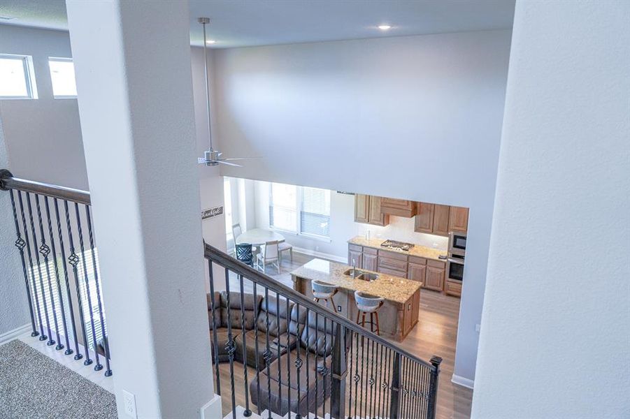 Furnished interior view inside a new home in Wildflower Ranch 60-65, Fort Worth (Image 12).