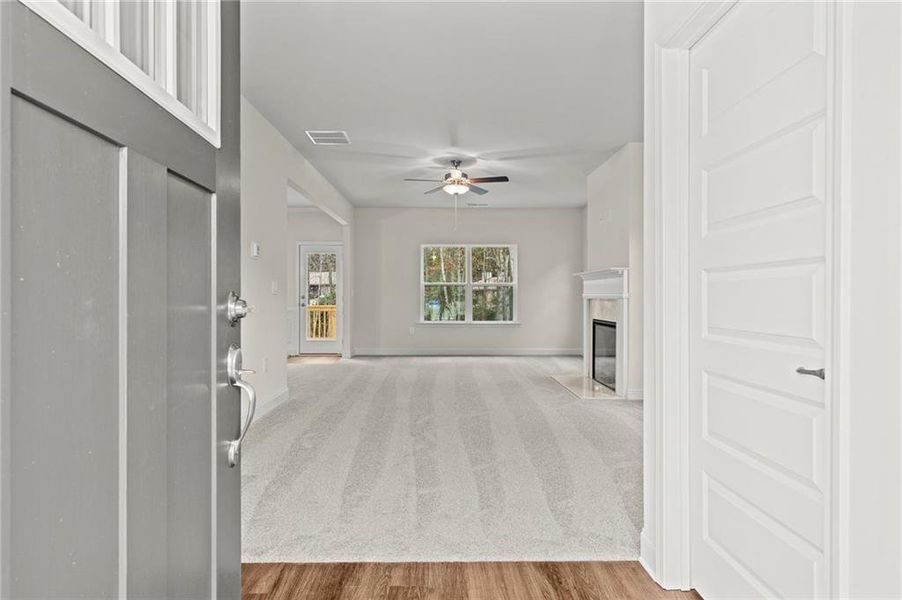 Spacious, unfurnished interior of a new home in Canterbury Villas, Carrollton (Image 30).