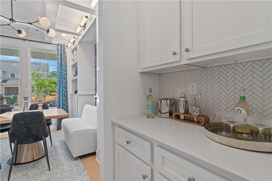 Furnished interior view inside a new home in Westwind Estates, Hampton (Image 50).