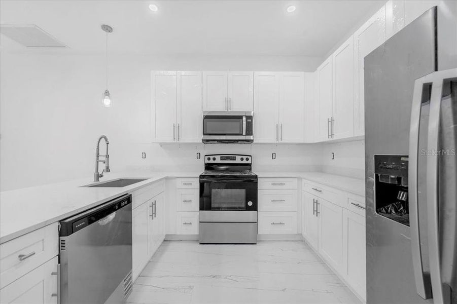 Furnished interior view inside a new home in , Cape Coral (Image 4). Furnished interior view inside a new home in , Cape Coral (Image 4).