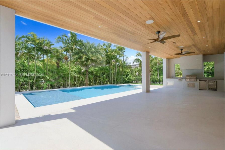 Exterior details and patio area of a home in , South Miami (Image 16).