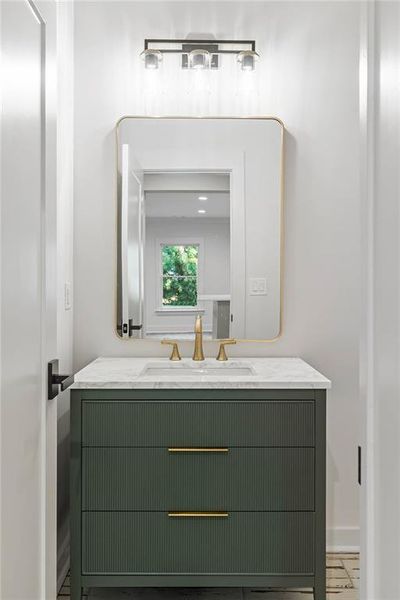 Furnished interior view inside a new home in , Marietta (Image 11).