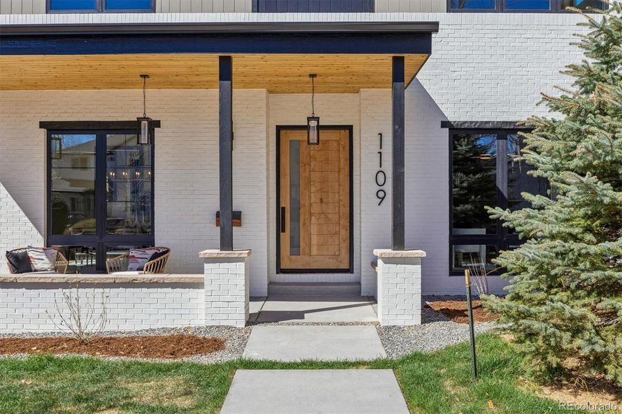 Exterior details and patio area of a home in , Denver (Image 24).