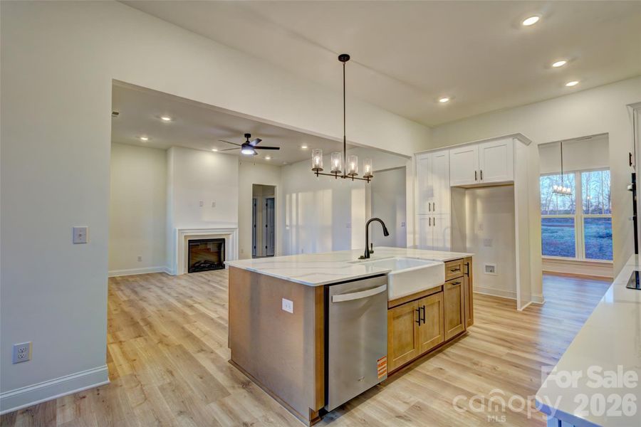 Furnished interior view inside a new home in , Cherryville (Image 10).