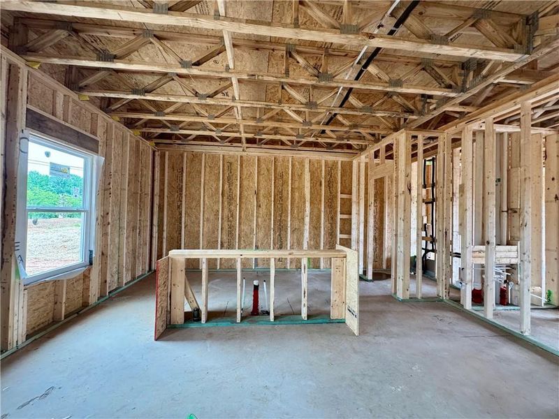 In-progress construction of a new home in Eastlyn Crossing, Flowery Branch, GA (Image 15). In-progress construction of a new home in Eastlyn Crossing, Flowery Branch, GA (Image 15).