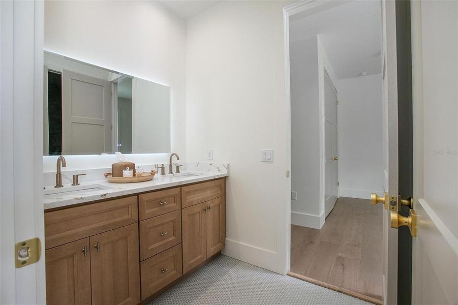 Furnished interior view inside a new home in , Deland (Image 16).