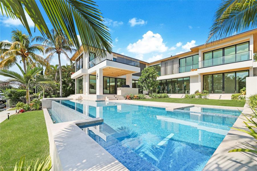 Exterior details and patio area of a home in , Miami (Image 26). Exterior details and patio area of a home in , Miami (Image 26).
