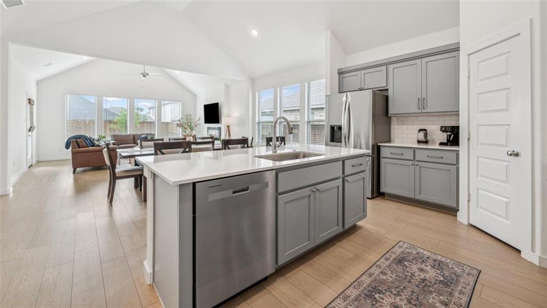 Furnished interior view inside a new home in , Fort Worth (Image 18).